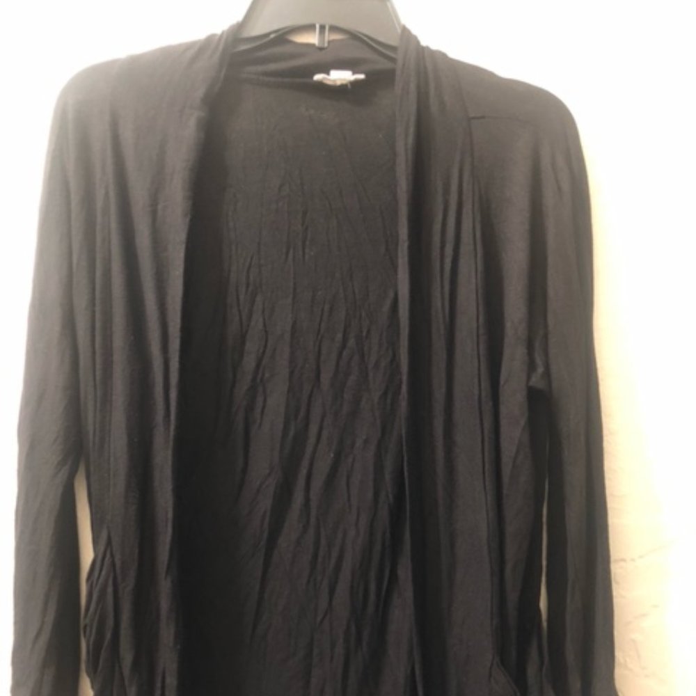 black overcoat